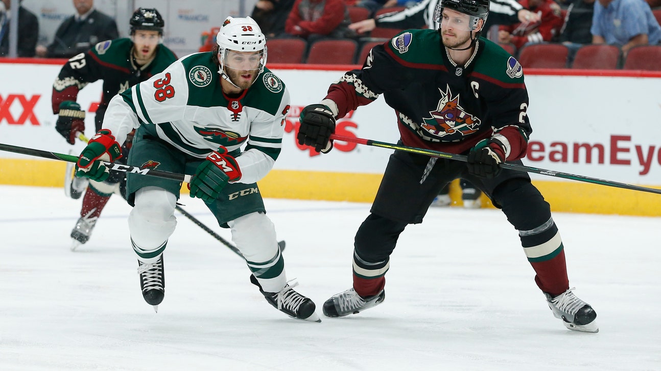 Hartman, Wild rally for 4-3 win over Coyotes