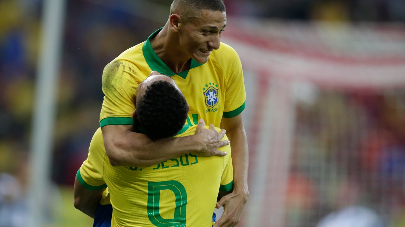 Brazil routs Honduras 7-0 ahead of Copa America