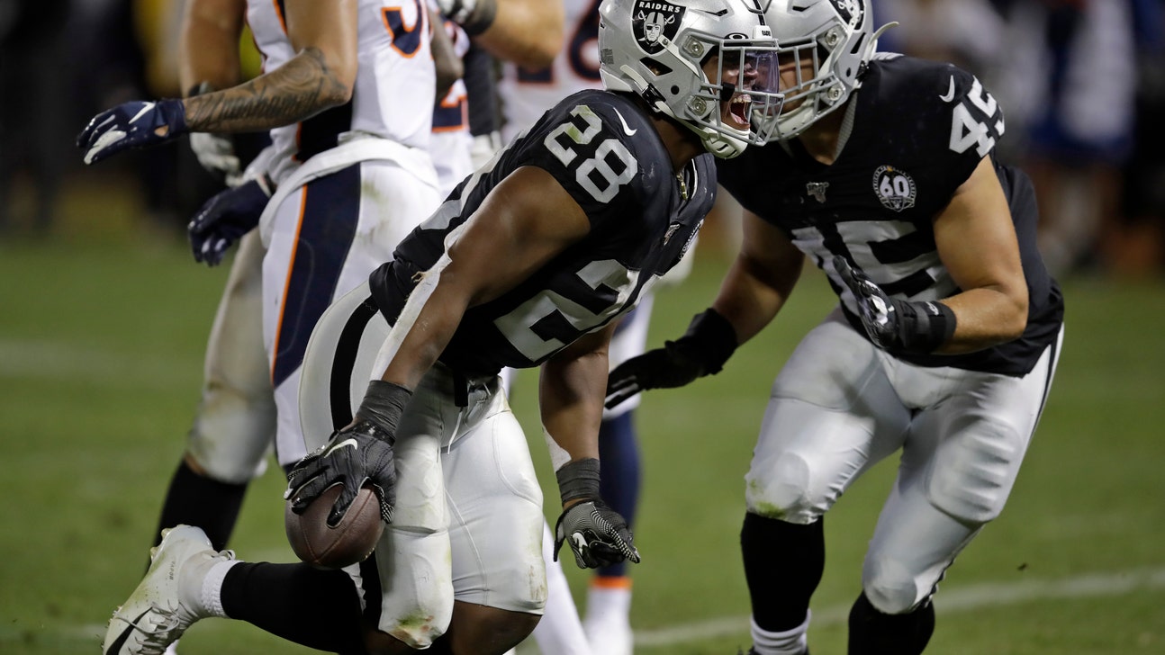Carr, Jacobs lead Raiders past Flacco, Broncos 24-16