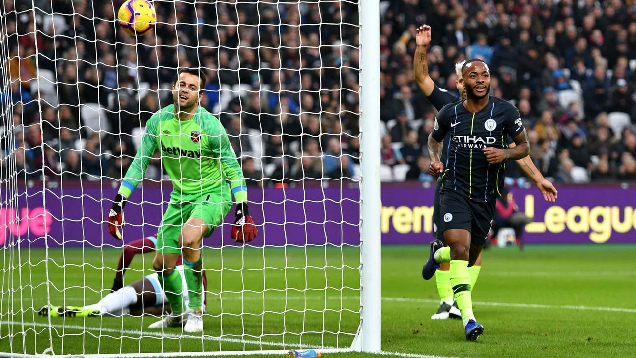 Sane stars as Man City beats West Ham 4-0 in EPL