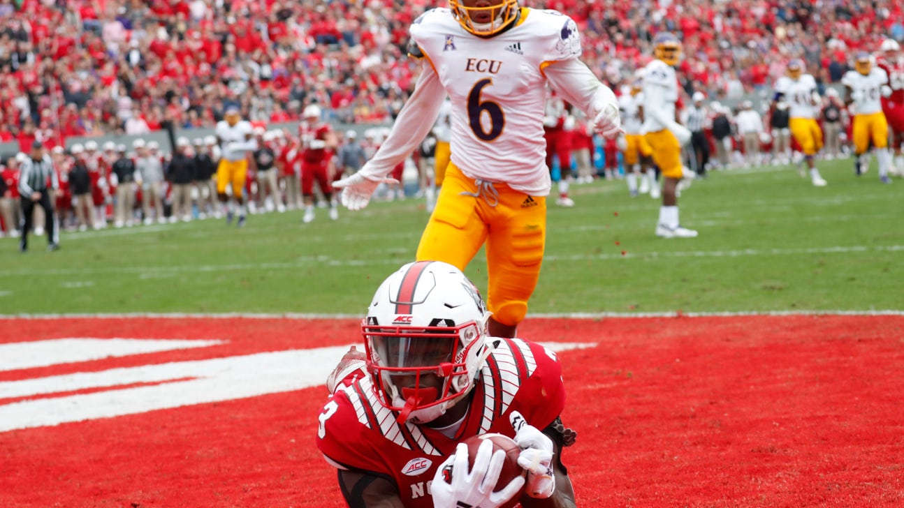 NC State WR Harmon to enter NFL draft, won't play in bowl