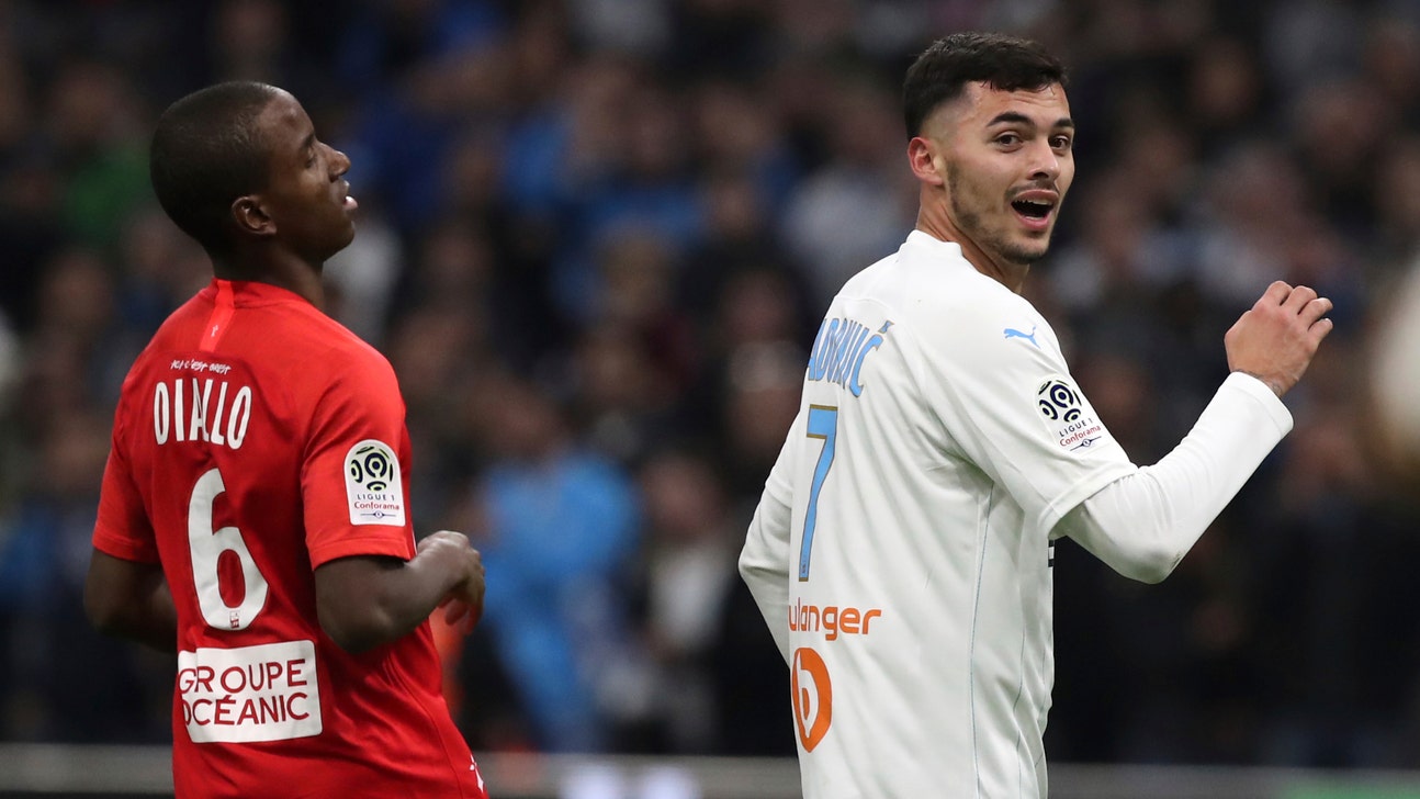 Marseille beats Brest 2-1 to move 5 points behind leader PSG