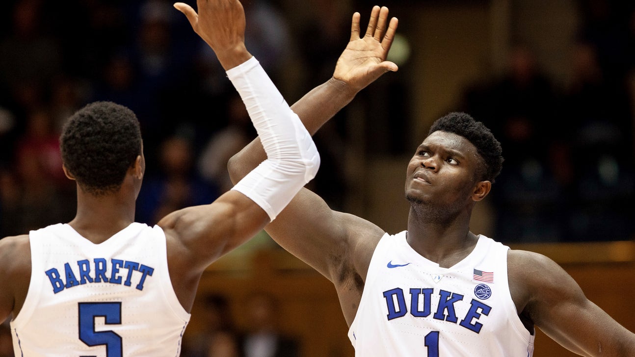 Barrett helps No. 3 Duke beat Hartford 84-54