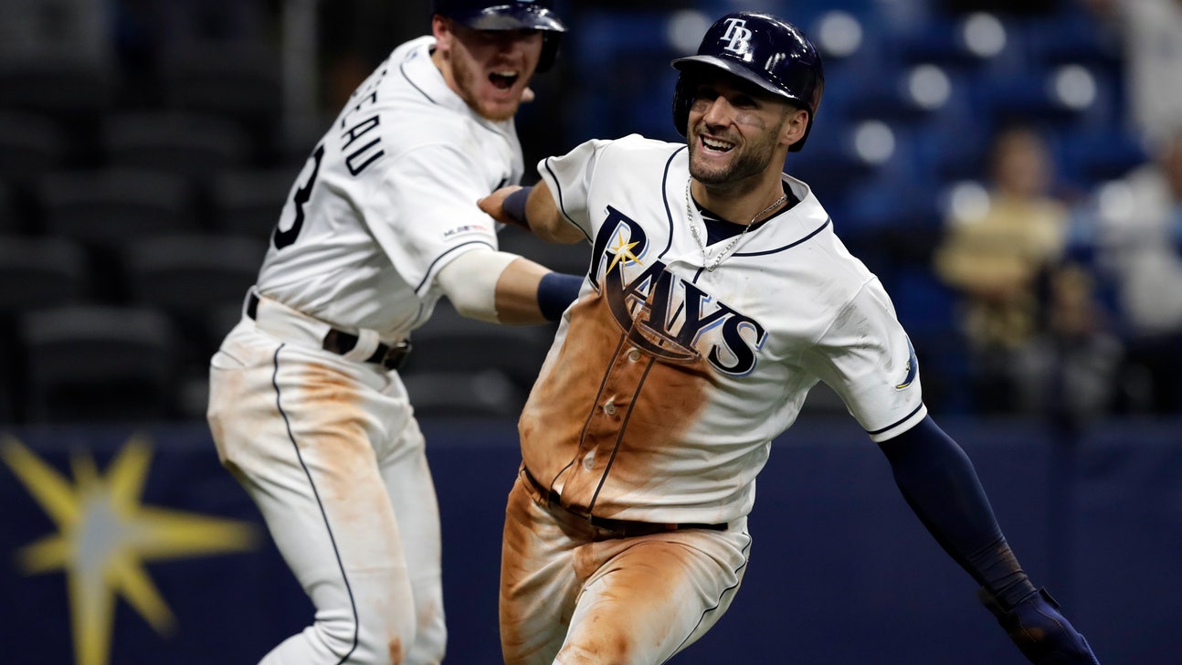 Rays erase 6-run deficit, beat Blue Jays on wild pitch in 10