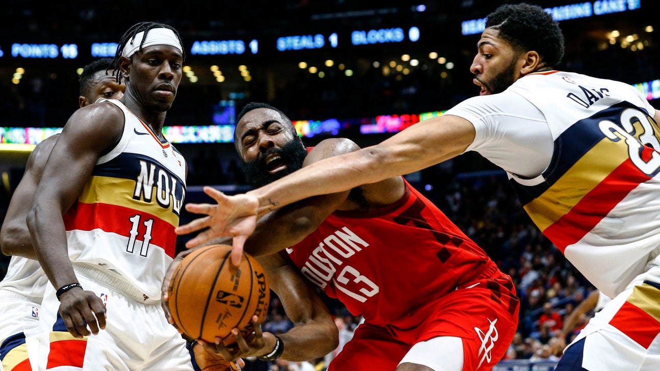 Harden scores 41 as Rockets keep rolling, beat Pelicans