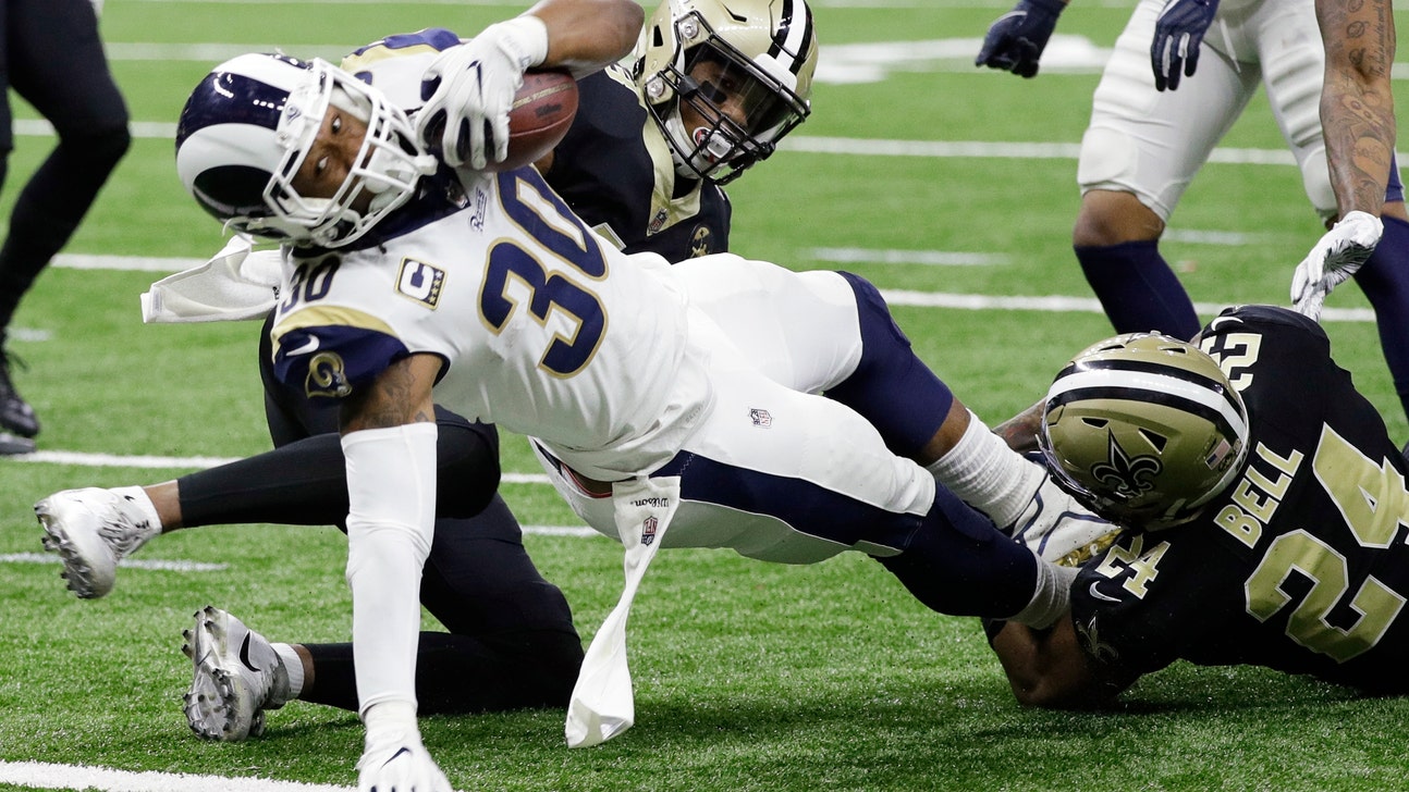 Rams star Todd Gurley a non-factor in NFC championship game