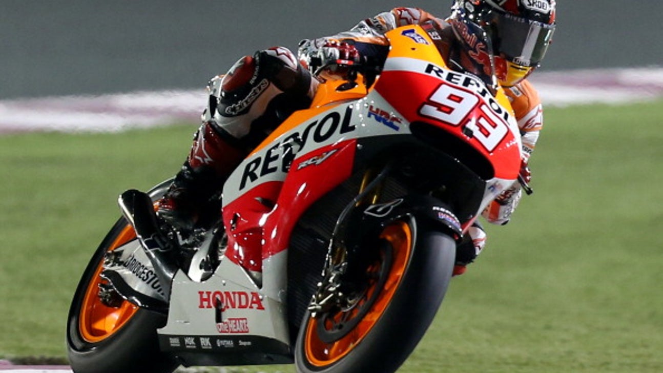 Marquez under pressure and pain
