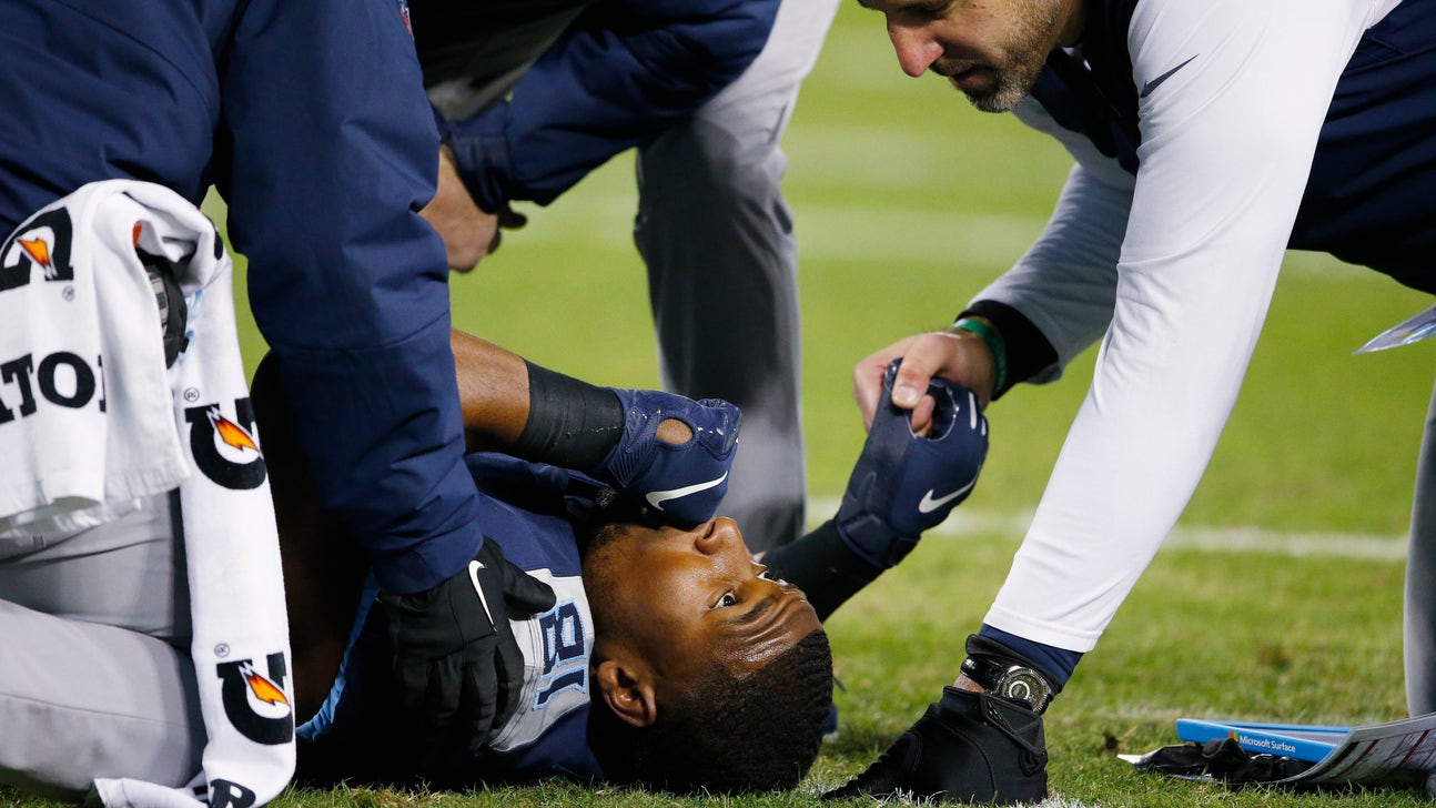 Titans will be without tight end, right tackle vs Giants