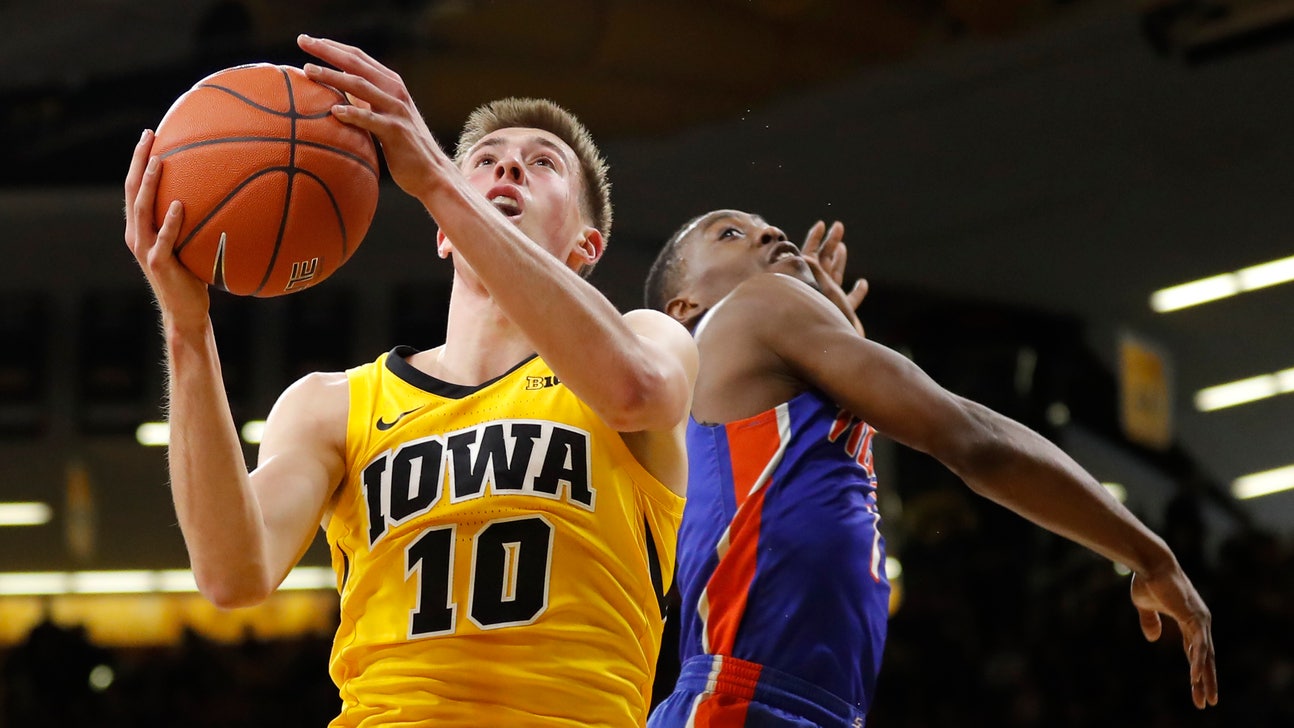 Wieskamp scores 24, No. 23 Iowa routs Savannah State 110-64