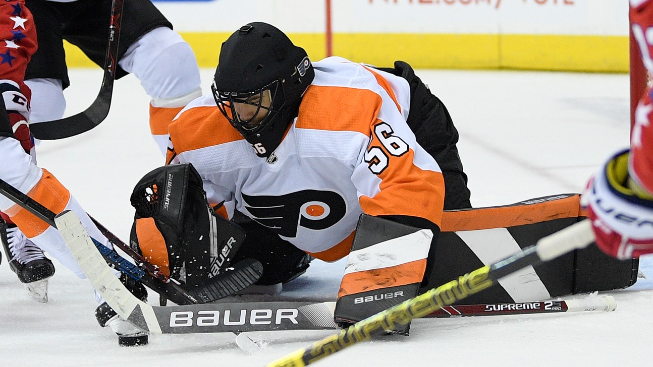 McKenna becomes Flyers’ 7th goalie as Philly ties NHL record