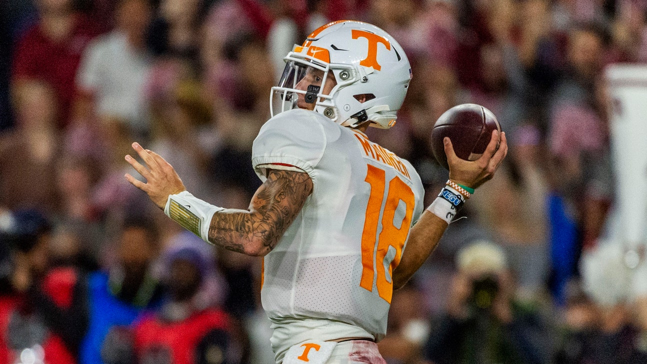 Tennessee QB Brian Maurer leaves game with No. 1 Alabama