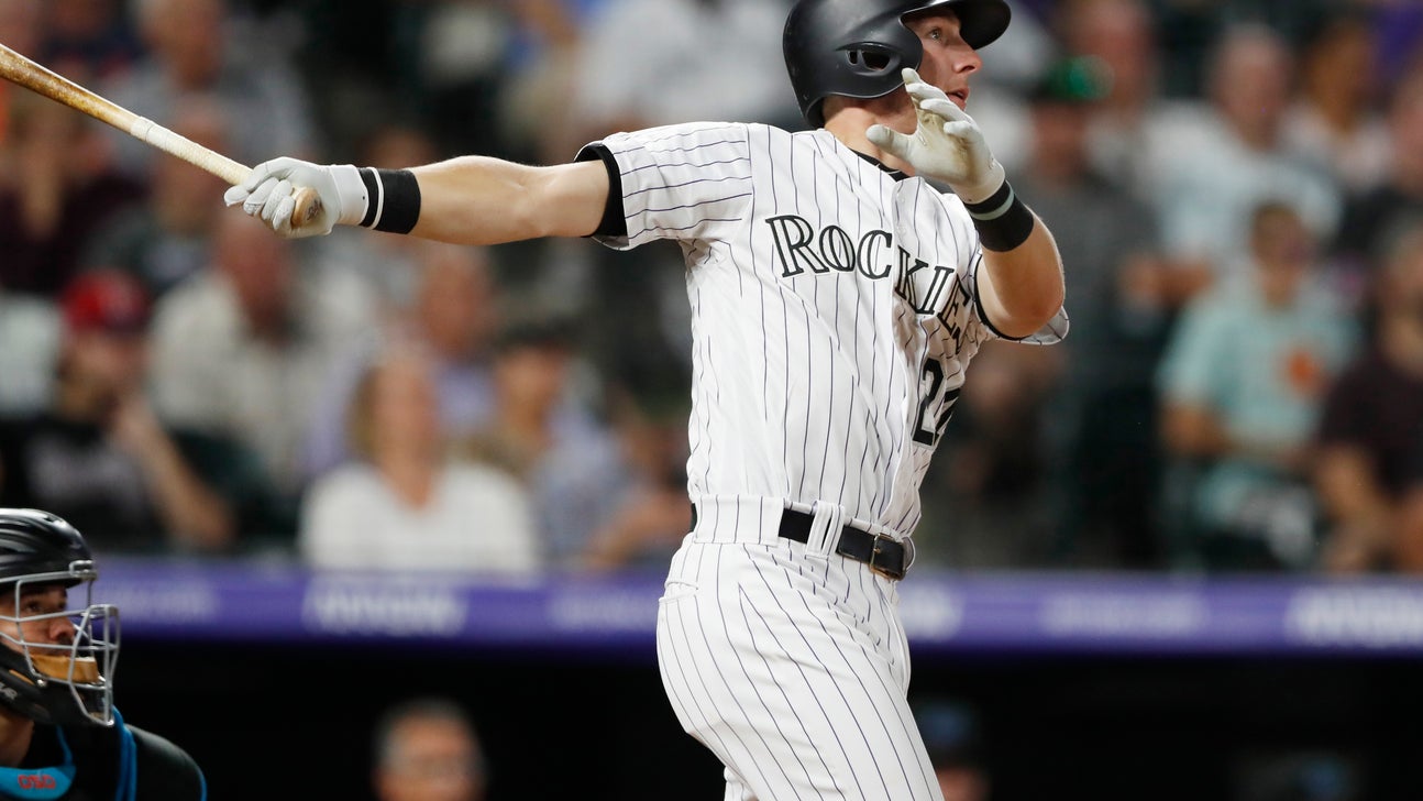 McMahon hits 2 homers as Rockies beat Marlins 11-4