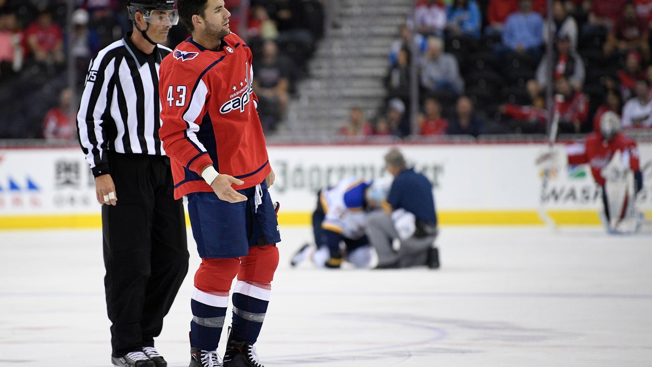Caps' Wilson could face suspension for hit in preseason game