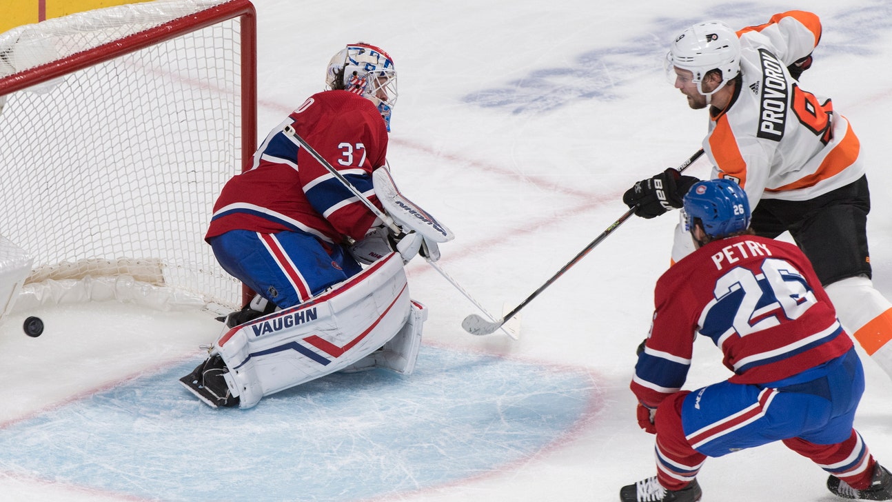 Provorov scores in OT, Flyers beat Canadiens 4-3