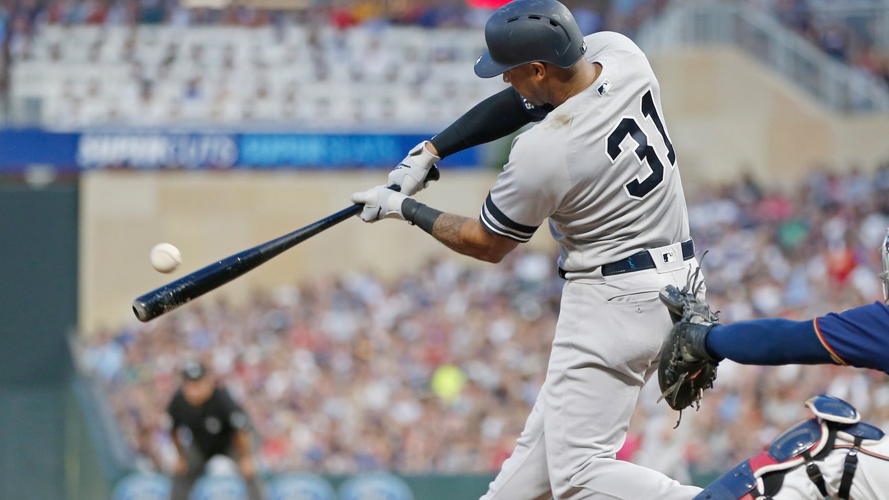 Yankees CF Hicks on 10-day injured list with flexor strain