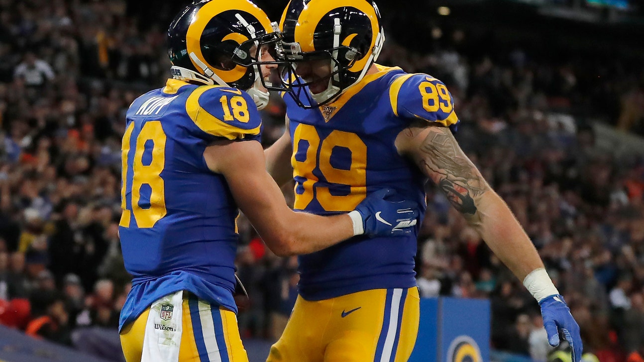 Kupp has 220 yards receiving as Rams roll 24-10 in London