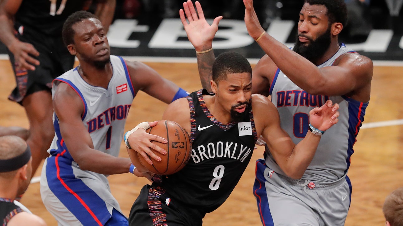 Nets rout Pistons 103-75 to move into No. 6 spot in East