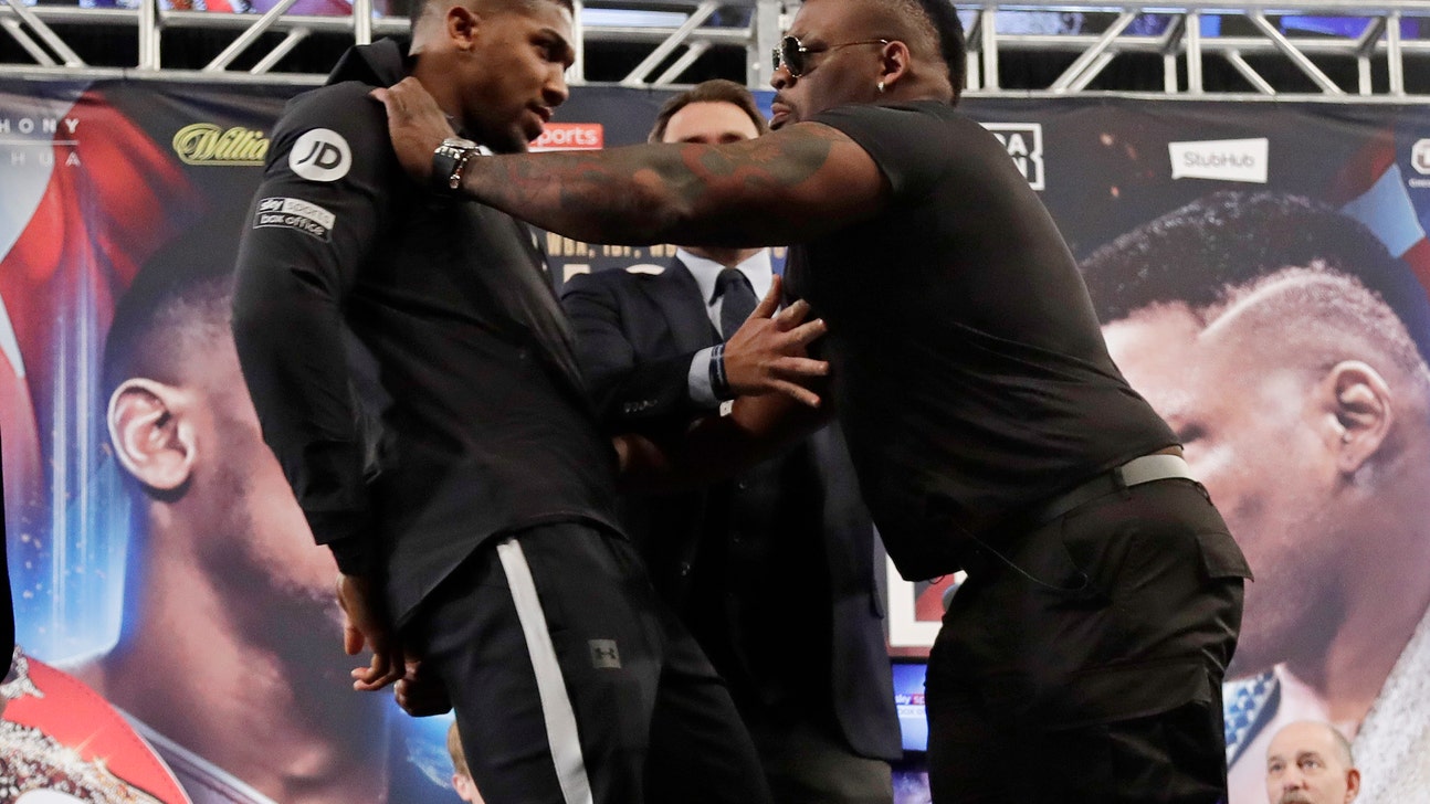 Heavyweights Joshua, Miller hurl insults instead of leather