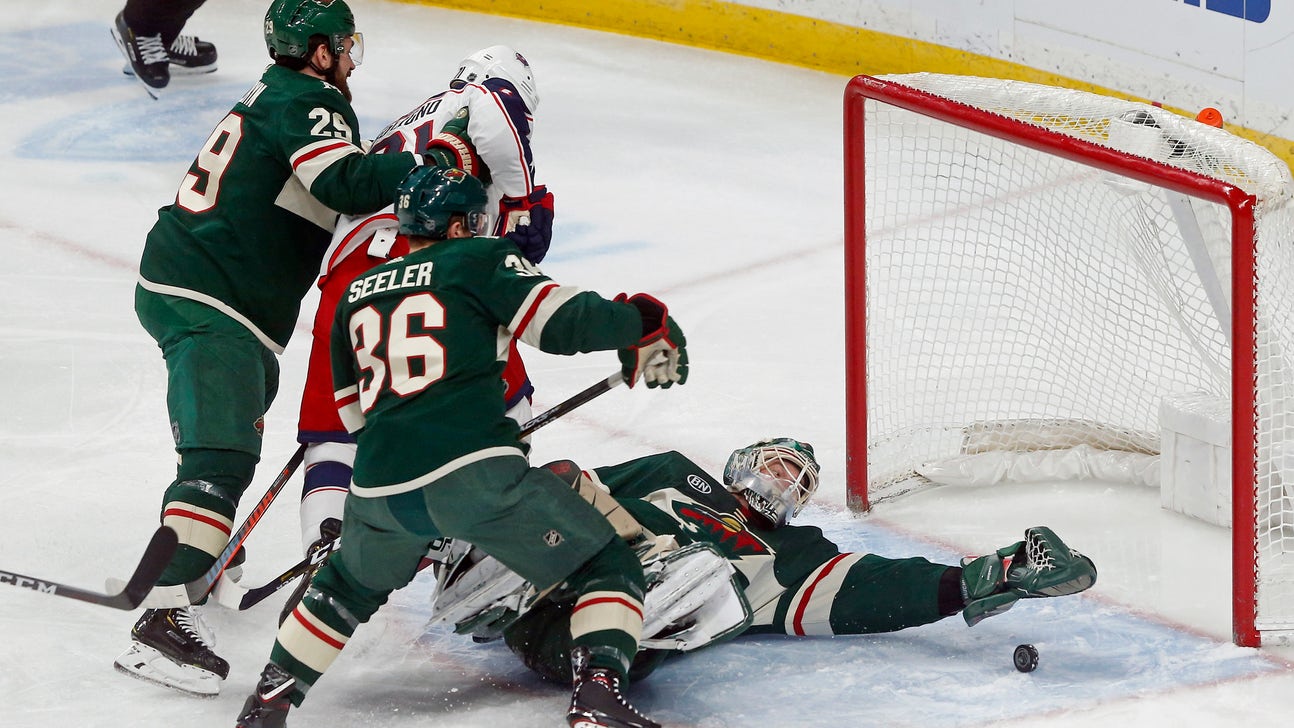 Parise scores 20th goal, Wild beat Blue Jackets 2-1