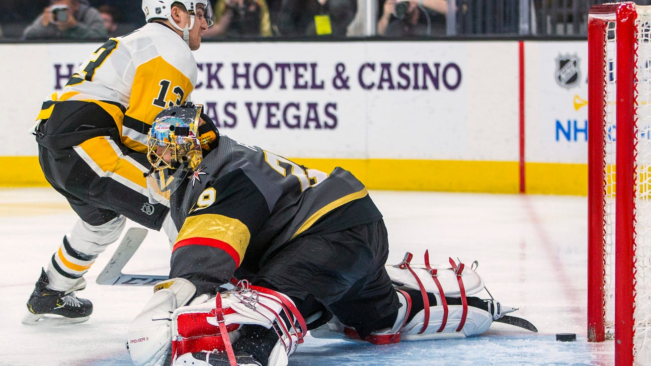Kahun, Jarry lead Penguins past Vegas 4-3