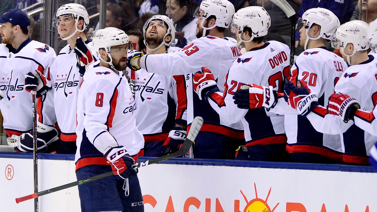 Ovechkin’s milestone goal leads Capitals past Toronto 3-2