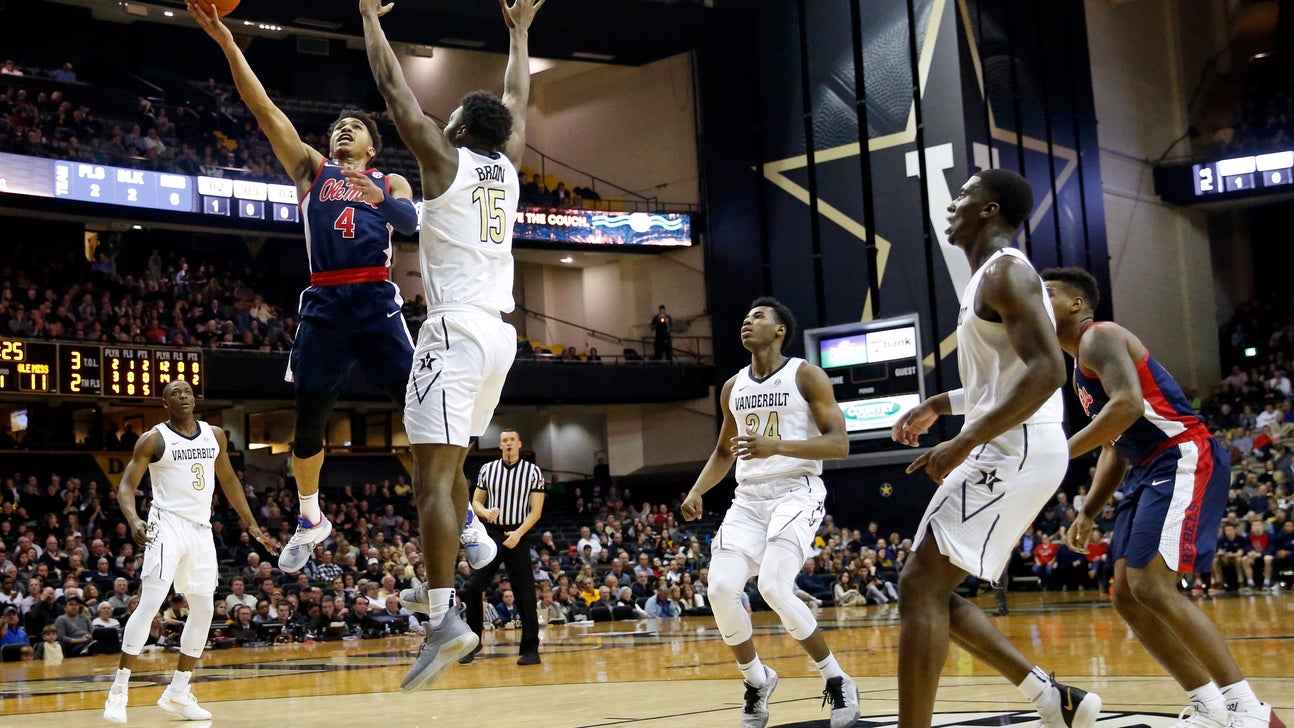 Tyree scores career-high 31 as Ole Miss beats Vandy 81-71