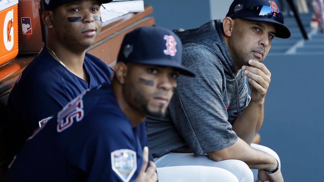 Cora, Red Sox in trouble after running through pitchers