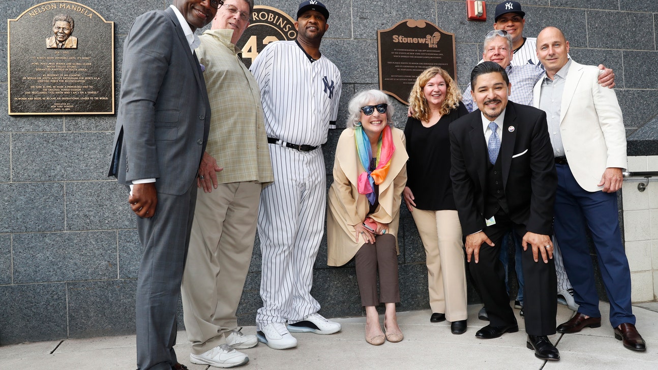 Yankees unveil plaque commemorating Stonewall Inn uprising