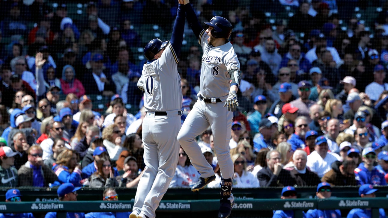 LEADING OFF: Brewers streaking, Scherzer skid, d’Arnaud deal