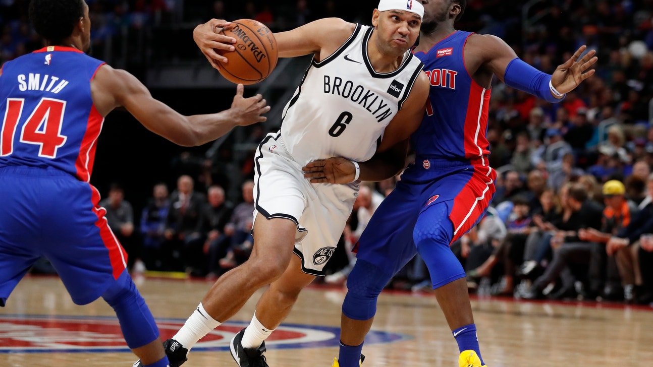 Casey wins debut with Pistons, 103-100 over Nets