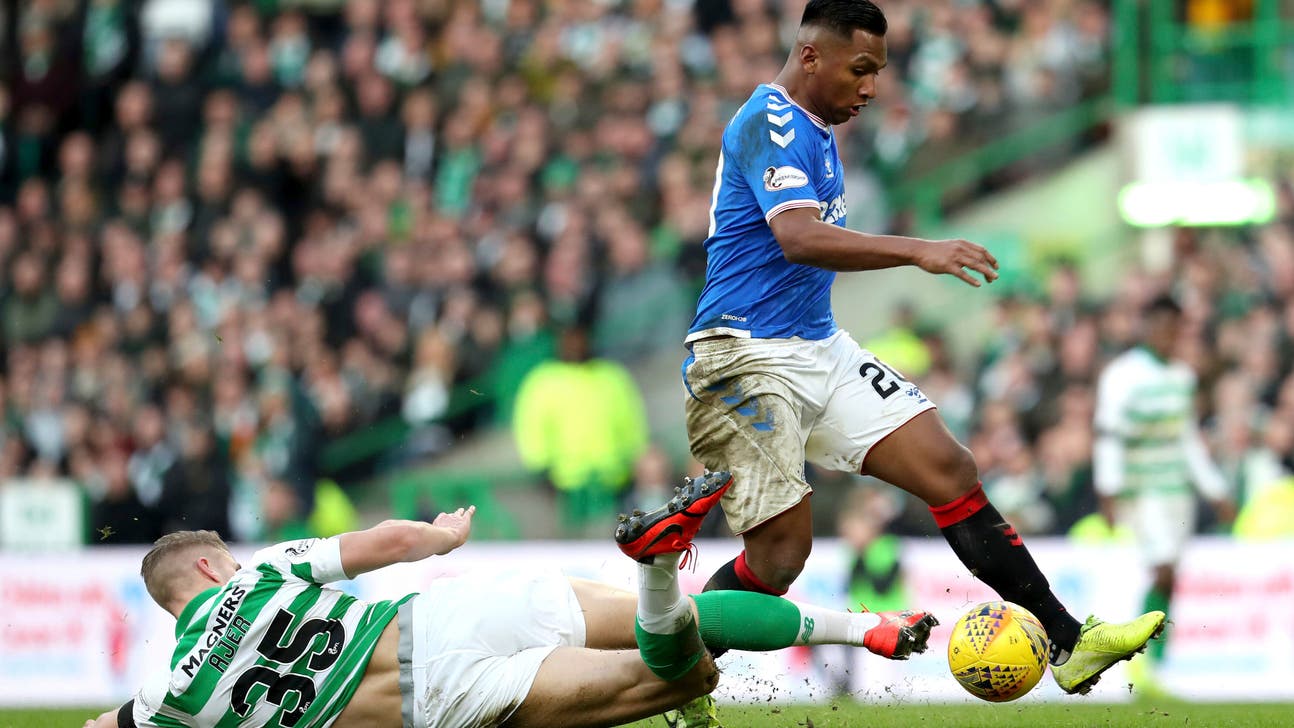 Rangers 2 points off Celtic after winning Glasgow derby 2-1