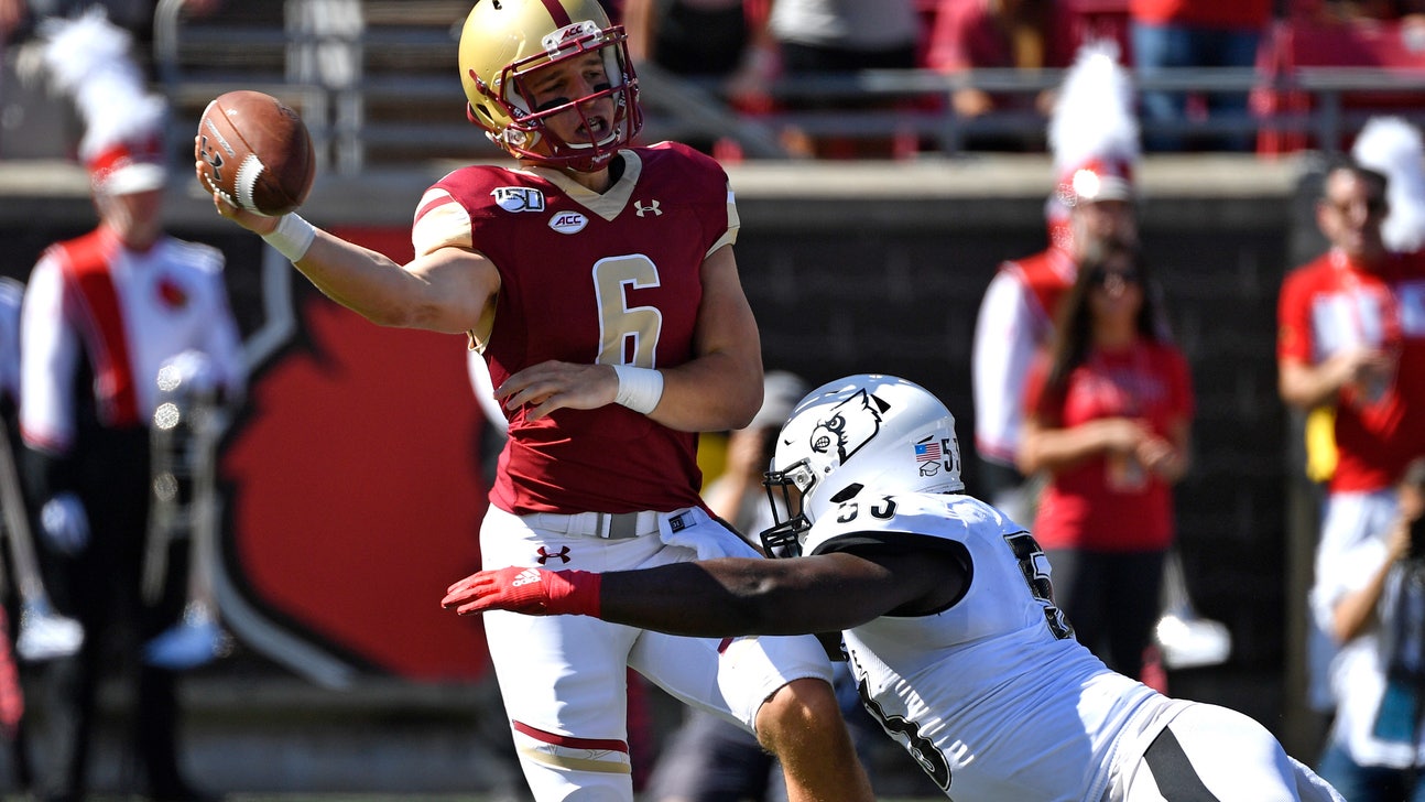 BC turns to Grosel at QB for game against NC State