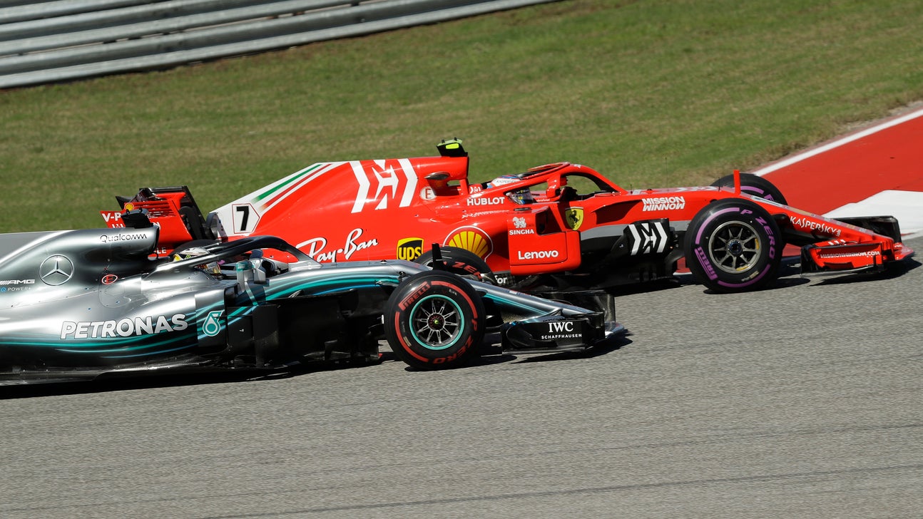 Raikkonen wins US Grand Prix as Hamilton F1 title bid denied