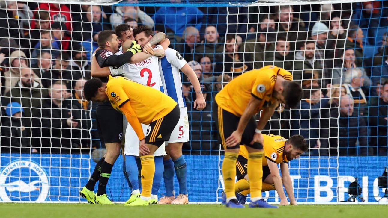 Murray milestone as Brighton beats Wolverhampton 1-0 in EPL