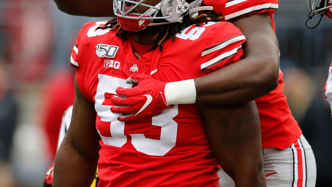 Fields, No. 3 Ohio State overwhelm Maryland 73-14