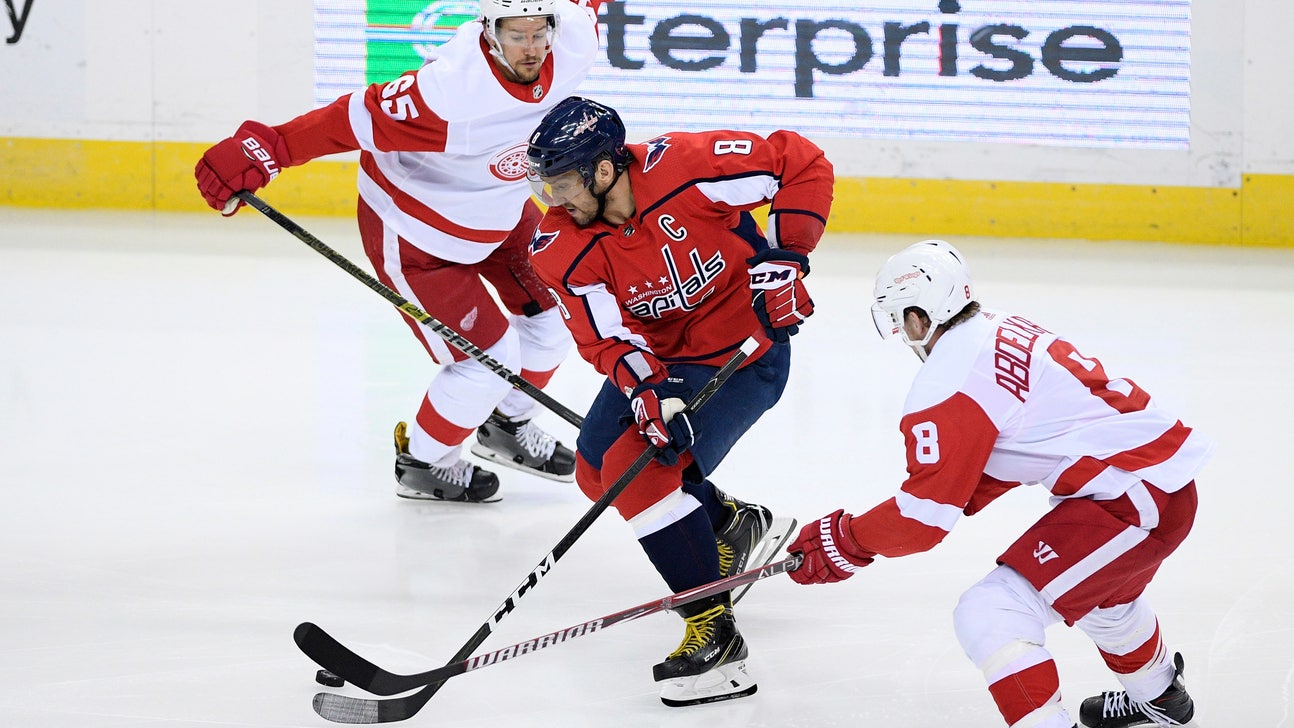 Ovechkin leads Capitals past Red Wings 3-1
