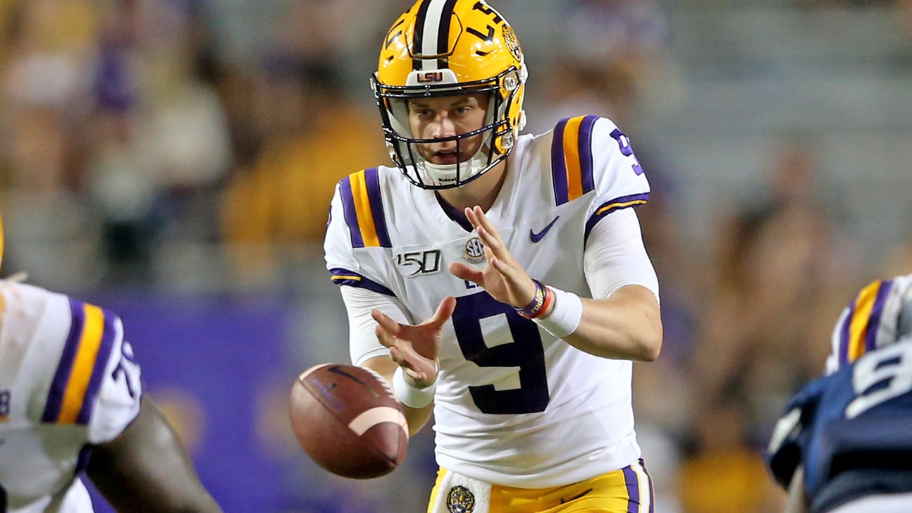 Burrow leads No. 6 LSU into Austin to play No. 9 Texas
