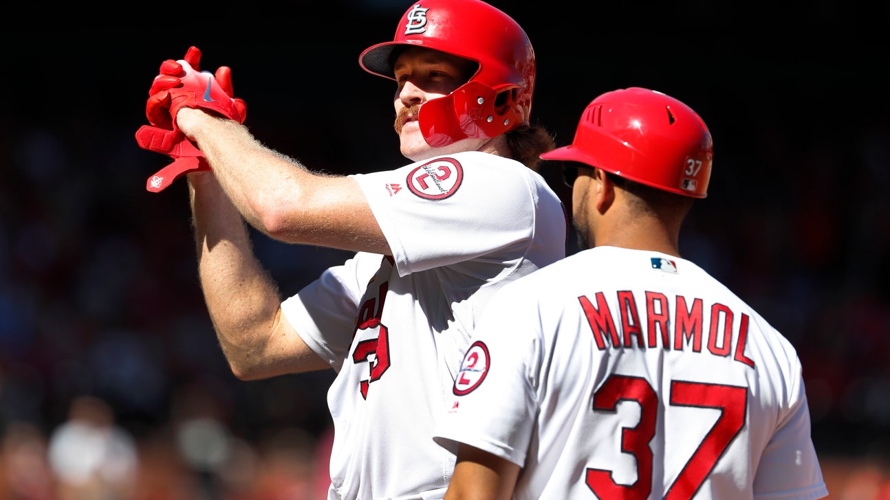 Cardinals sweep Giants with 9-2, stay on track for wild card