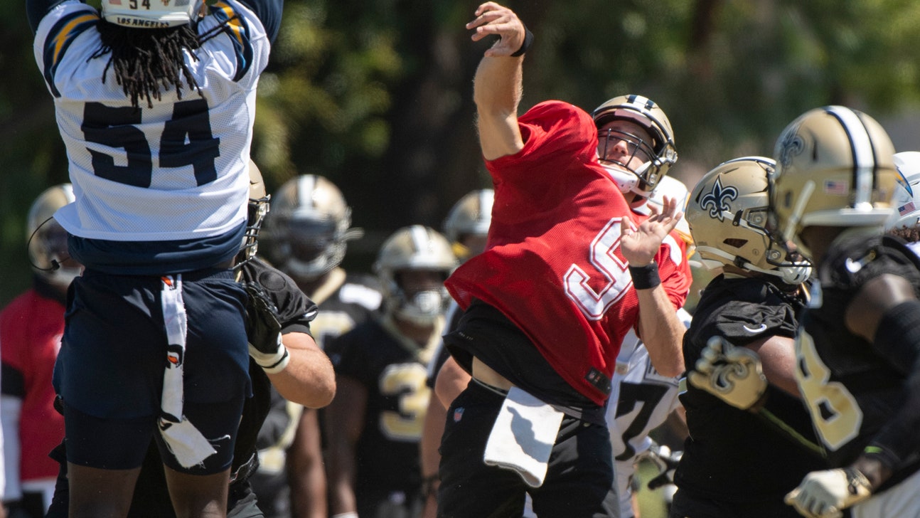 Saints' Brees dismisses concerns about arm strength, stats