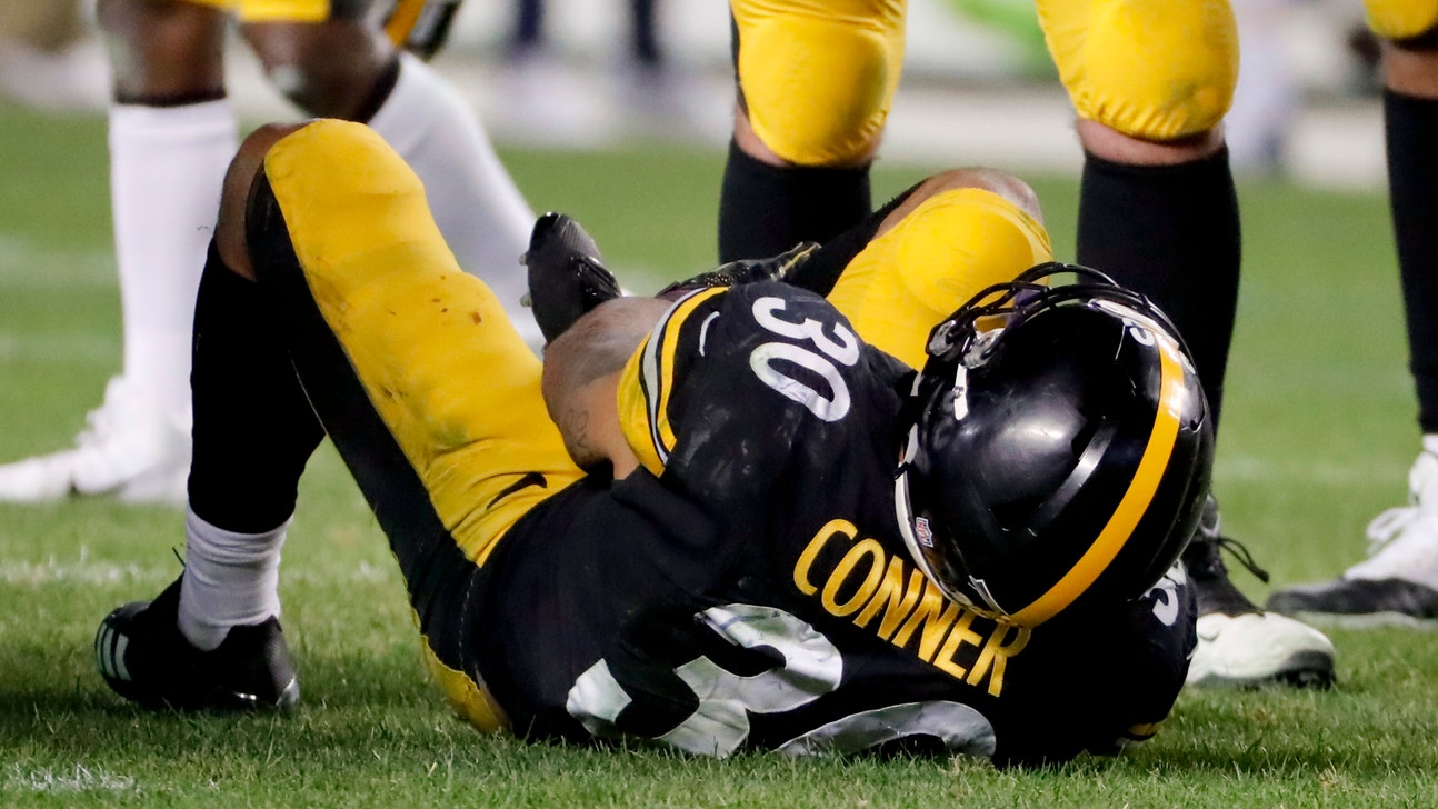 Steelers RB James Conner out with sprained left ankle