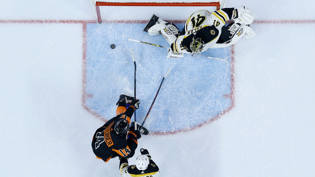 Sean Couturier has hat trick, Flyers beat Bruins 4-3
