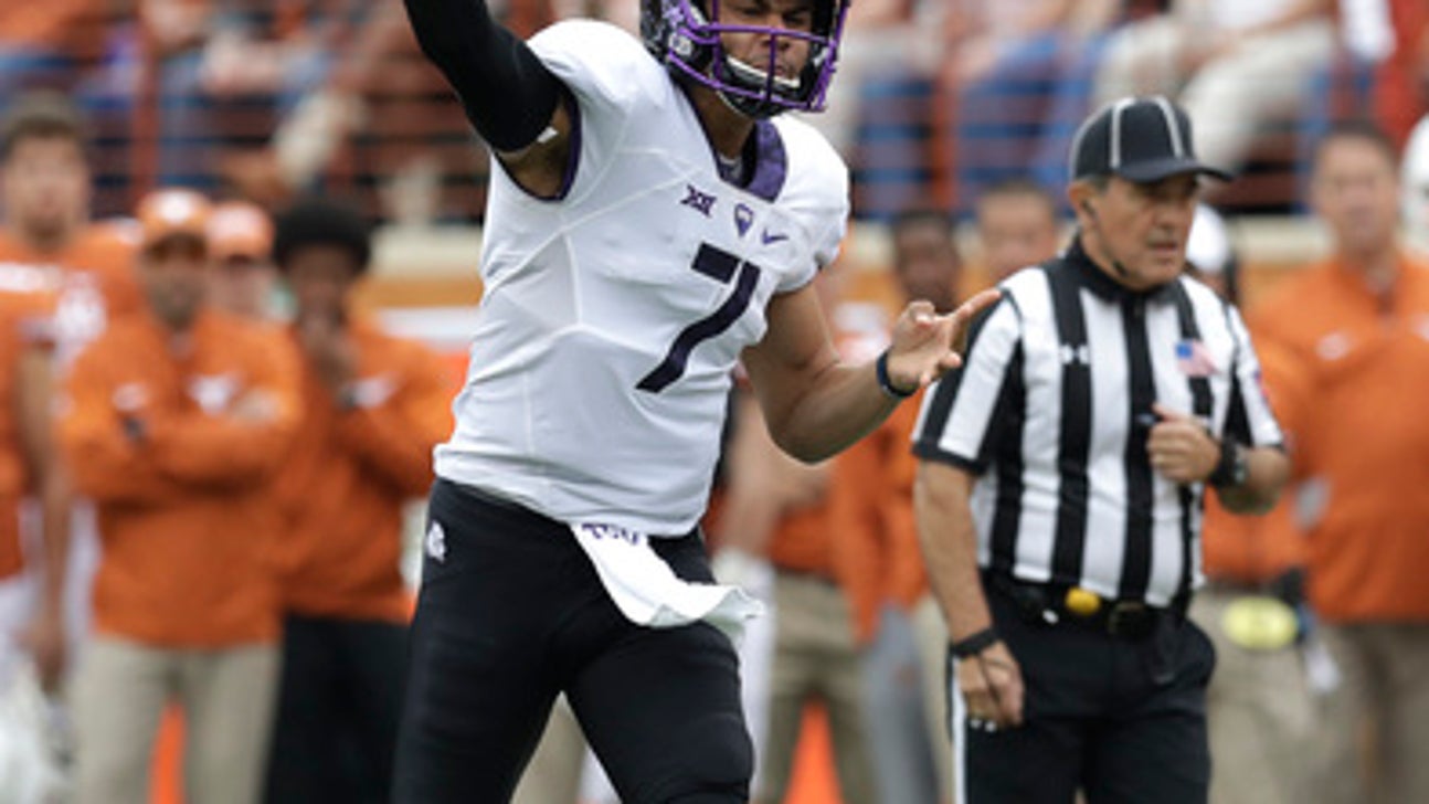 TCU QB Hill, WRs in synch going into opener vs Jackson State