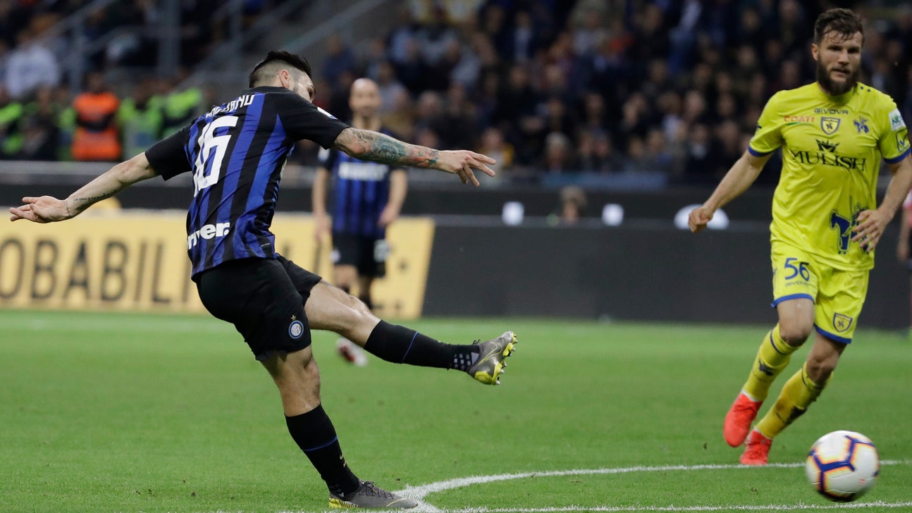 Inter beats Chievo 2-0 to move closer to Champions League