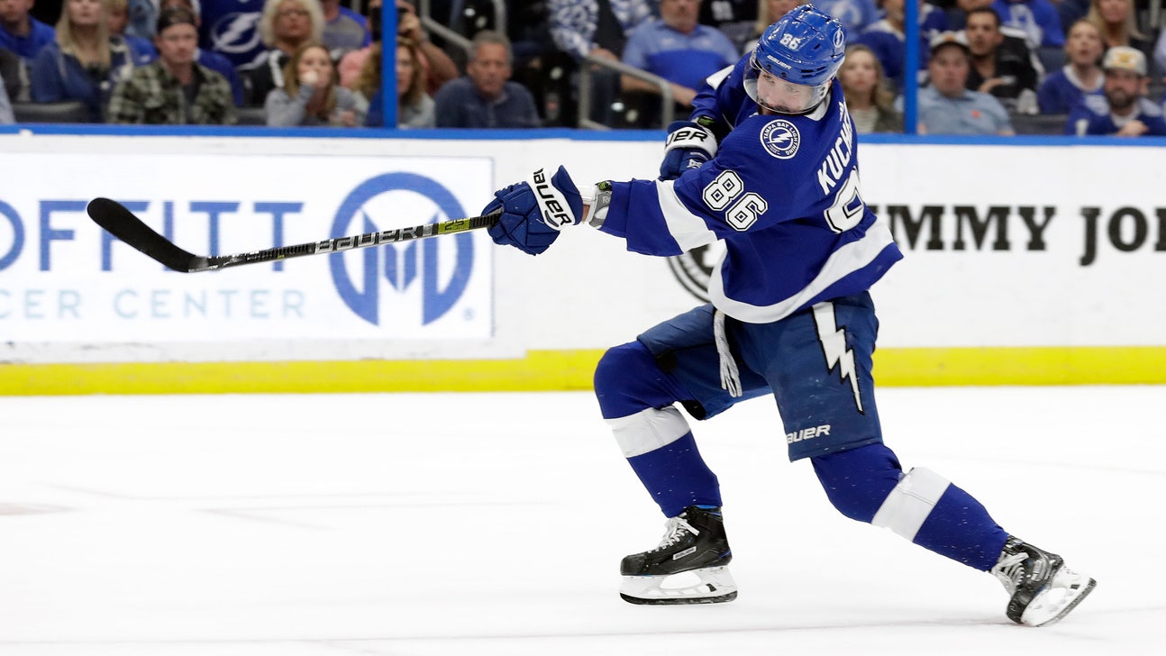 Kucherov fastest to 100 since Lemieux, Lightning beat Sabres