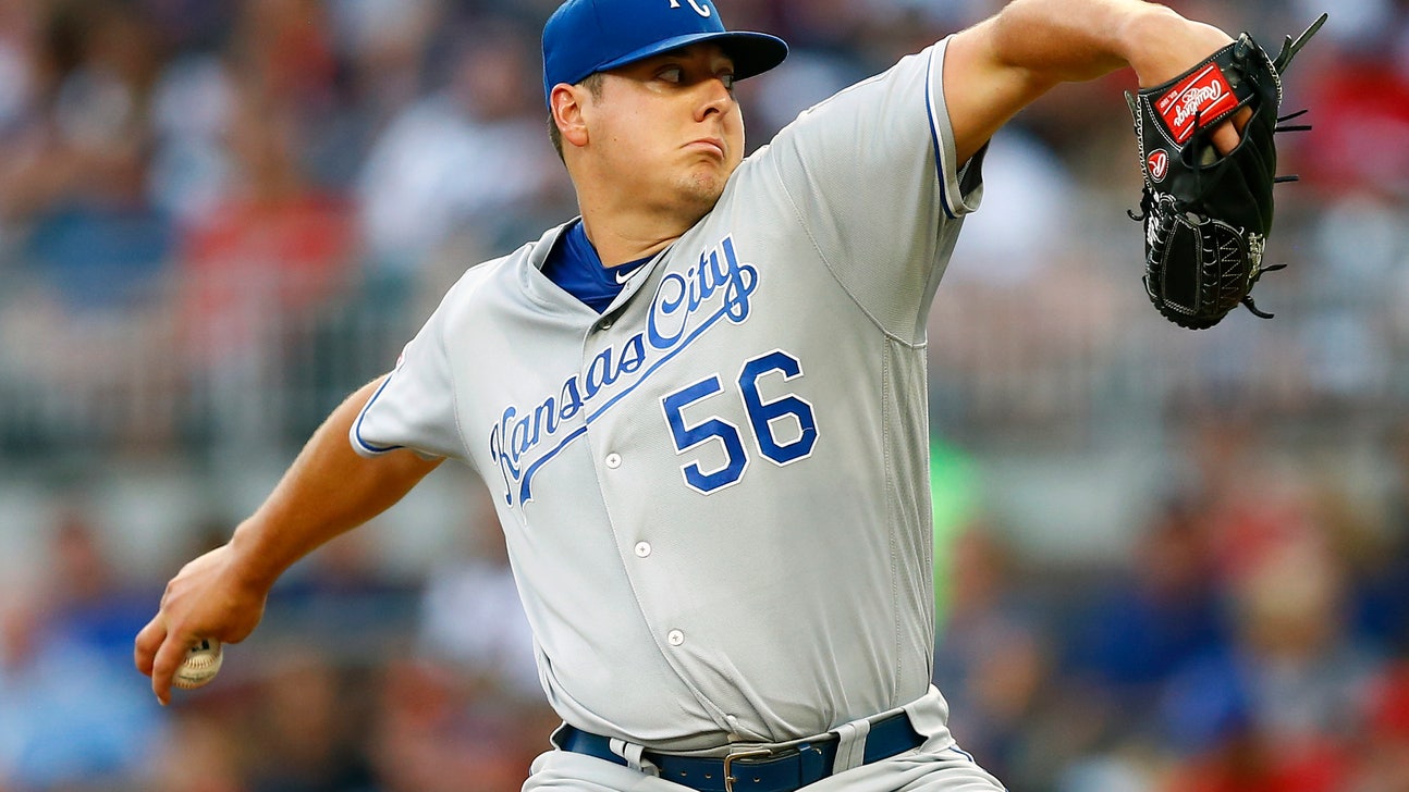 Keller allows only 4 hits, has RBI as Royals top Braves 2-0