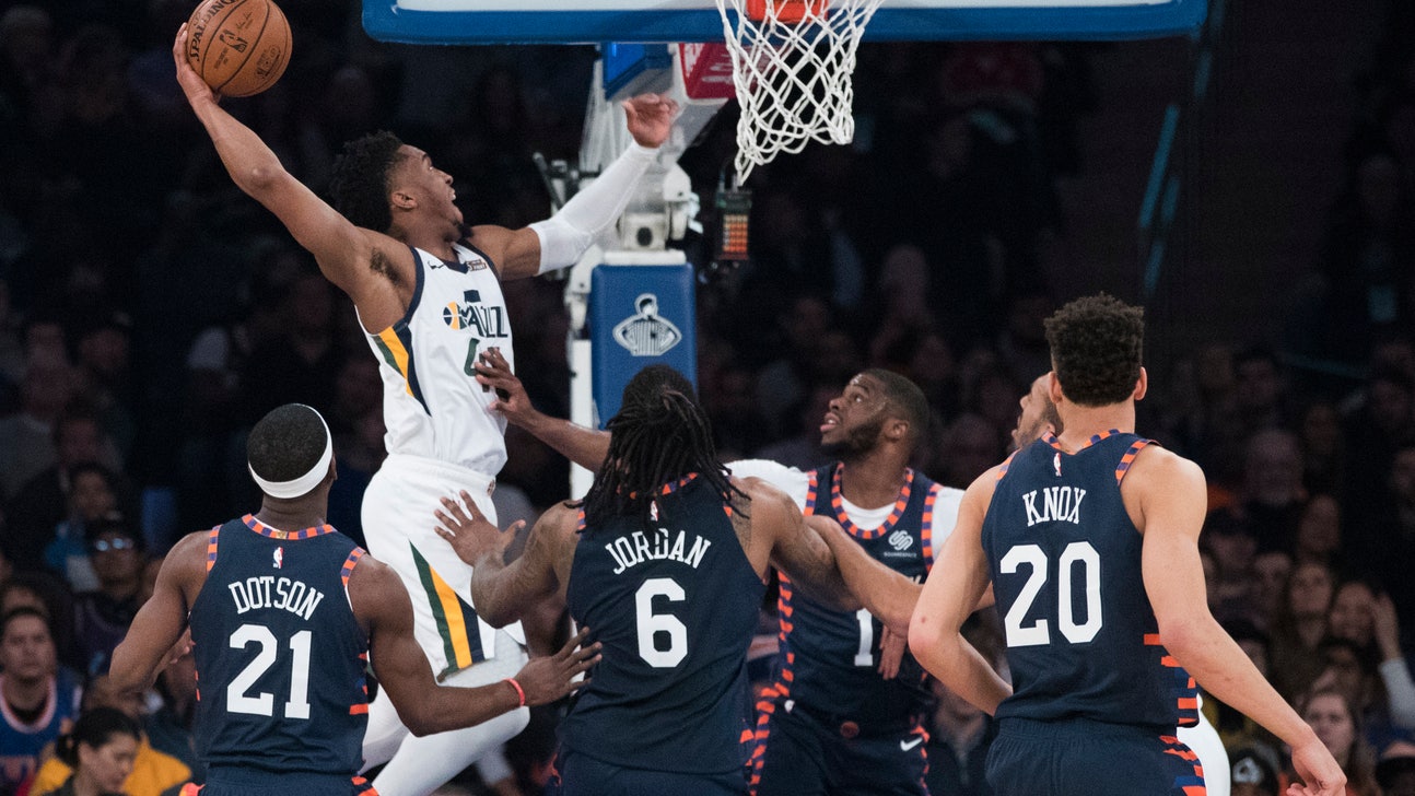 Mitchell scores 30, Jazz pound Knicks 137-116