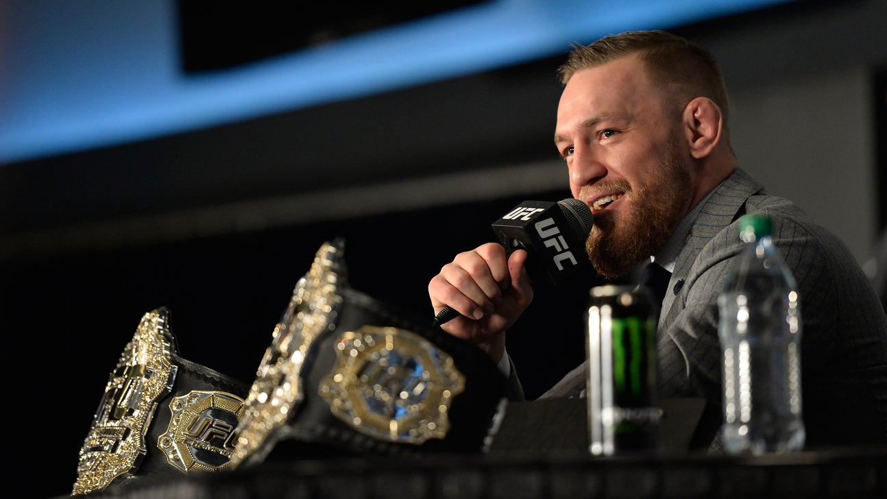 Conor McGregor says his next fight will be "historic billion-dollar fight" against Floyd Mayweather