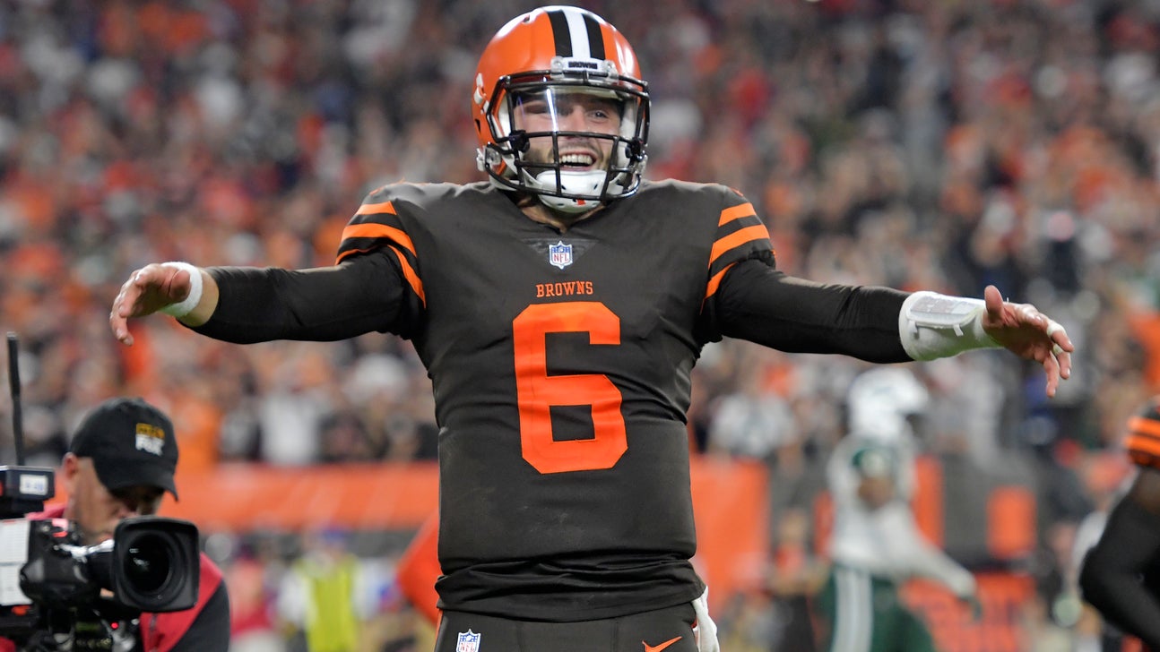 Baker Mayfield Era begins as rookie leads Browns past Jets
