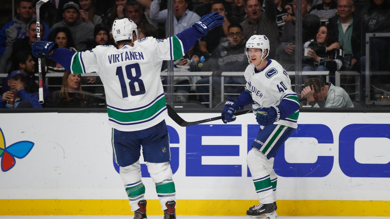 Canucks rookie Elias Pettersson drawing rave reviews