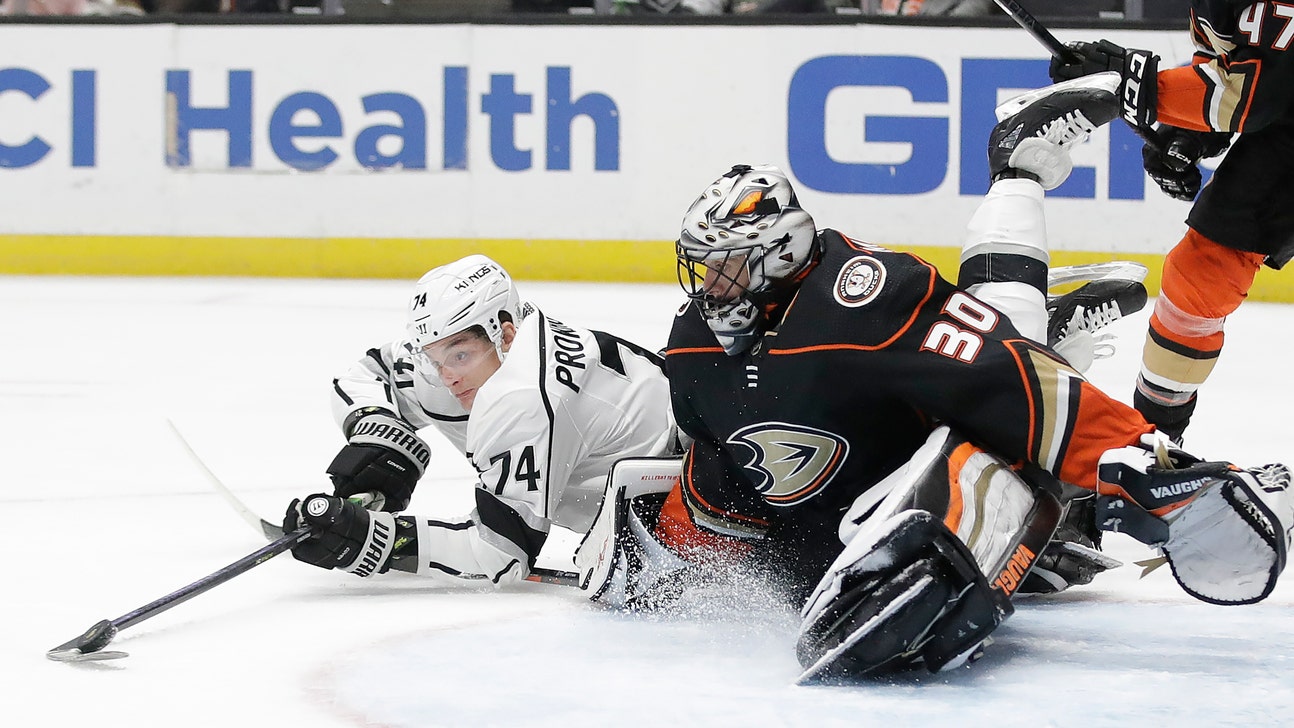 Ducks hold off LA Kings 4-2 in 1st rivalry meeting of season